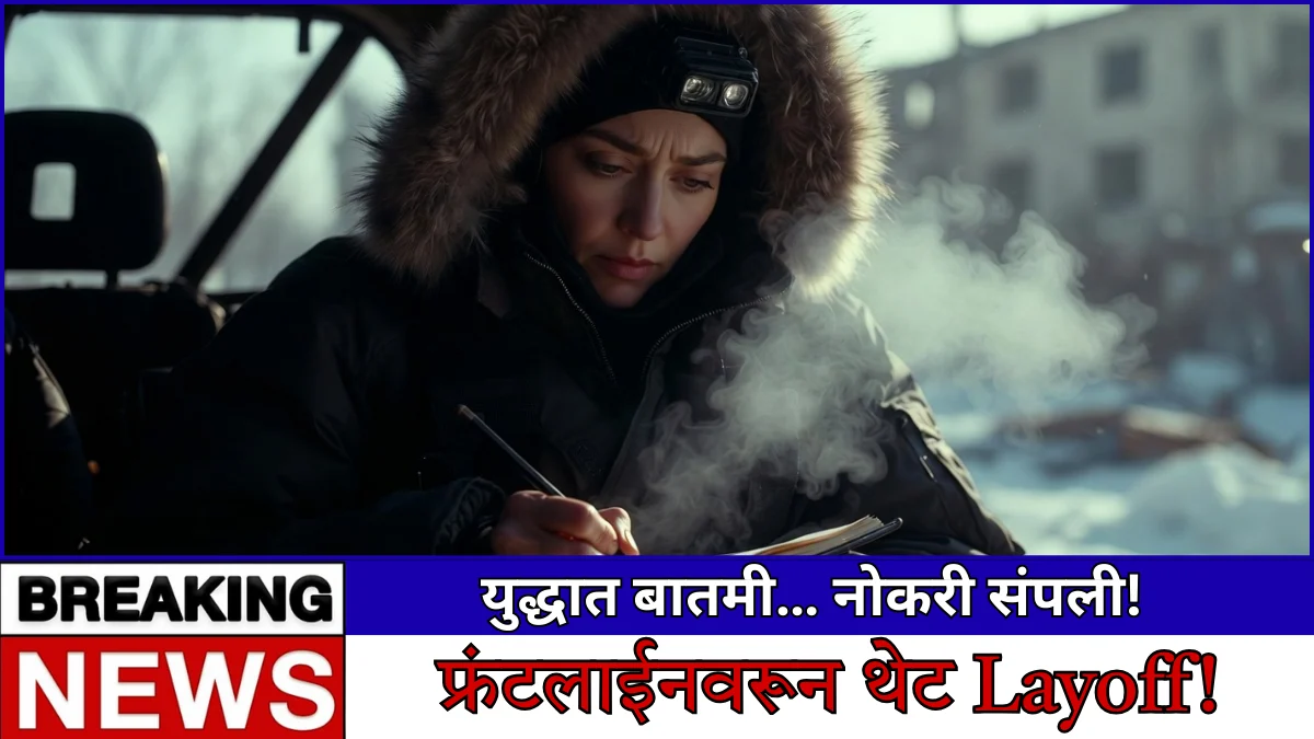 वॉशिंग्टन पोस्टची युक्रेन वार्ताहर लिझी जॉन्सन - युद्धक्षेत्रातच नोकरीवरून कमी! कोण आहे ती?