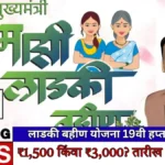 लाडकी बहीण योजना 19वी हप्ता फेब्रुवारी 2026 – ₹1,500 किंवा ₹3,000? तारीख आणि पात्रता जाणून घ्या!